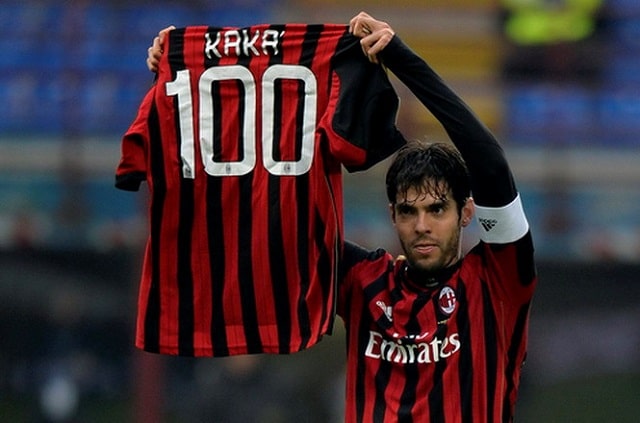 Cầu thủ Kaka và sự nghiệp bóng đá đỉnh cao 2 kaka với AC milan