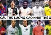 Danh sách 10 cầu thủ lương cao nhất thế giới hiện nay 10 cầu thủ lương cao nhất thế giới