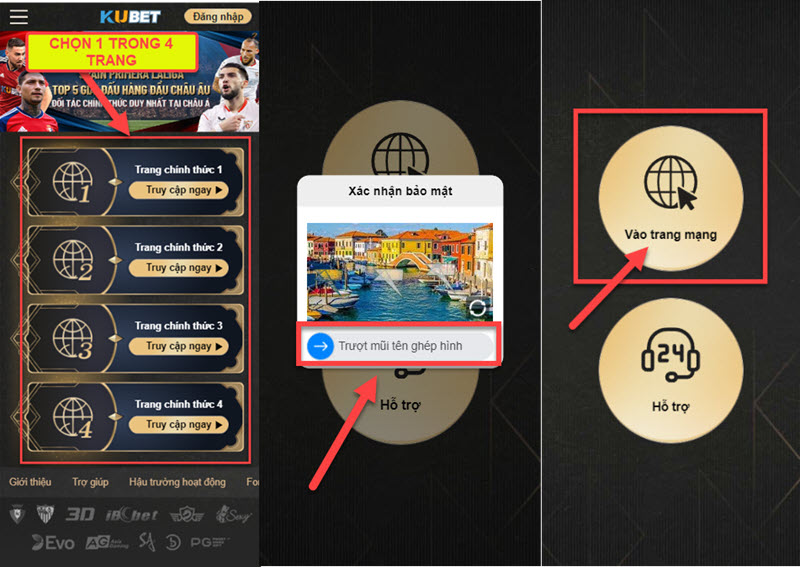 Hướng dẫn vào trang đăng ký kubet