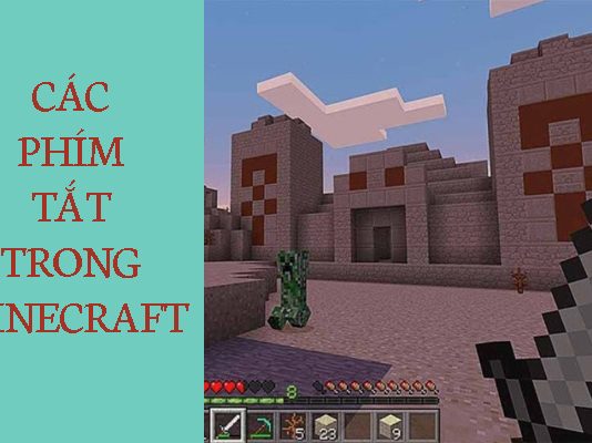 Ý Nghĩa Các Phím Tắt Trong Minecraft Mà Newbie Cần Phải Học các phím tắt trong minecraft