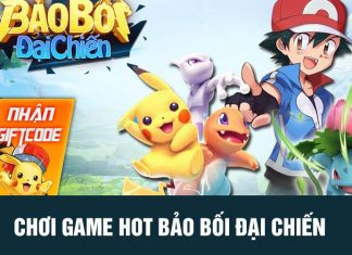 Bảo Bối Đại Chiến- Siêu phẩm game Pokemon cực hút người chơi bảo bối đại chiến