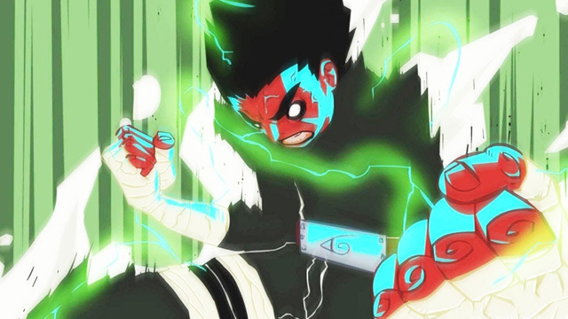 Những ai có thể dùng Bát Môn Độn Giáp trong Naruto 3 Rock Lee cũng rất giỏi bát môn độn giáp mặc dù chưa mở cổng 8