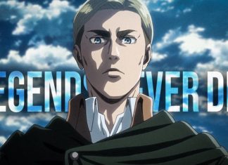 Erwin Smith và sự hy sinh cao cả vì sự sống của nhân loại Erwin Smith