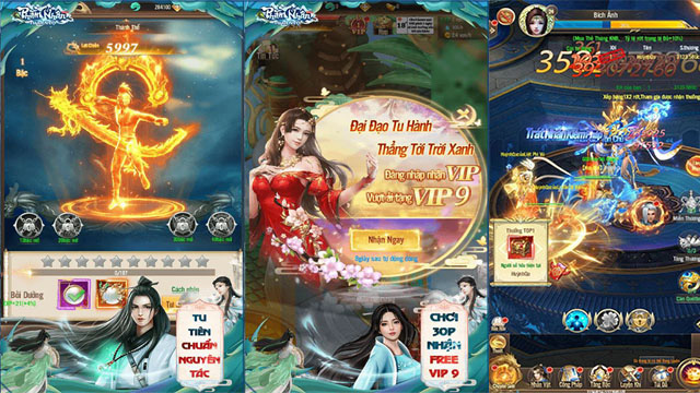 Phàm Nhân Mobile và những yếu tố thu hút game thủ Việt 2 Game có 3 class cho bạn lựa chọn