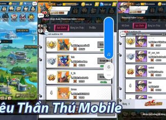 Thử tài huấn luyện Pokemon cùng Siêu Thần Thú Mobile Siêu Thần Thú Mobile