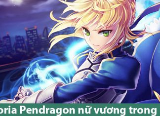 Ngắm nhìn nữ Vương Artoria Pendragon đầy quyền lực trong game FGO Artoria Pendragon